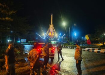 Polisi Bubarkan Balap Liar yang Resahkan Warga Kurun