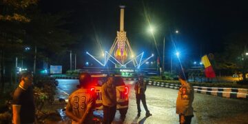 Polisi Bubarkan Balap Liar yang Resahkan Warga Kurun