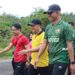 Ratusan Orang Tumpah Ruah Ikuti Jalan Sehat Polres Gunung Mas