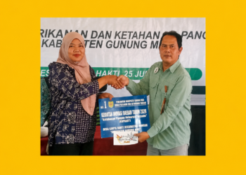 Pemkab awali ketahanan pangan keluarga di Karya Bhakti lewat bantuan benih