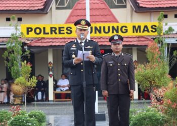 Peringati Bhayangkara ke-80, Polres Gumas Tegaskan Komitmen di Sektor Pangan dan Gizi