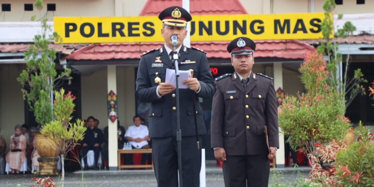 Peringati Bhayangkara ke-80, Polres Gumas Tegaskan Komitmen di Sektor Pangan dan Gizi