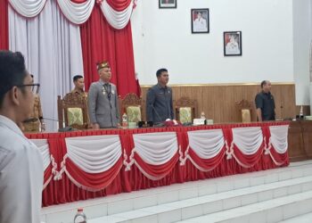 DPRD Gumas Gelar Rapat Paripurna Bahas Tiga Raperda Strategis