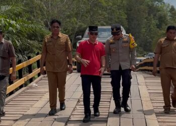 Pemkab Gumas rampungkan pembangunan Jembatan Sungai Pule