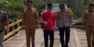Pemkab Gumas rampungkan pembangunan Jembatan Sungai Pule