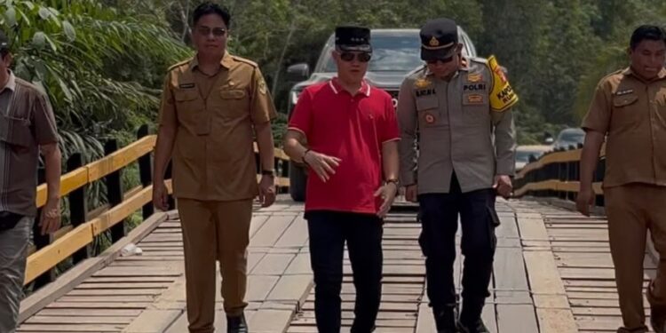 Pemkab Gumas rampungkan pembangunan Jembatan Sungai Pule
