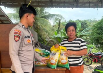 Polsek Kahut Gelar GPM, 125 Kg Beras Ludes Terjual