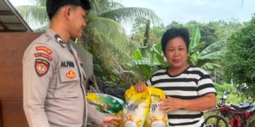 Polsek Kahut Gelar GPM, 125 Kg Beras Ludes Terjual