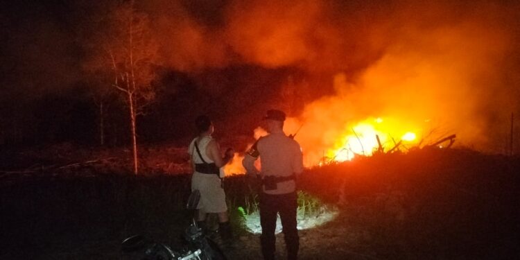 Tim Gabungan Padamkan Karhutla 4 Hektare di Kurun