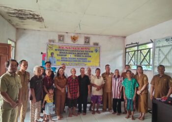 Pemdes Teluk Kanduri Kecamatan Kahayan Hulu Utara Salurkan BLT-DD Tahap VII-VIII