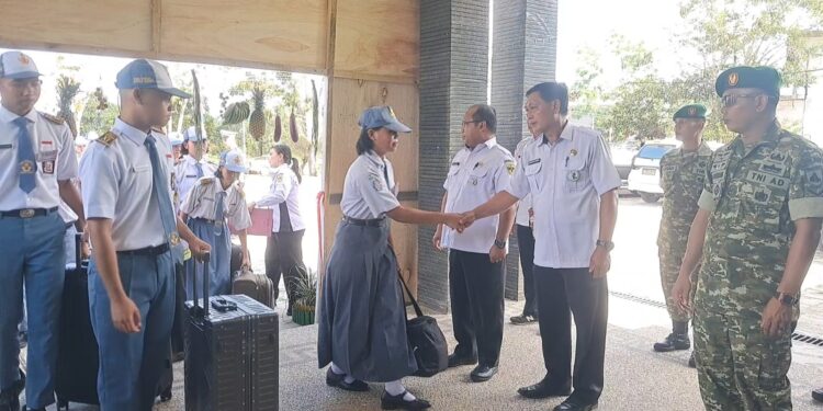 55 calon Paskibraka Gumas jalani pusdiklat sistem Desa Bahagia