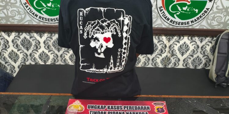 Polres Gumas Ciduk Terduga Pengedar Sabu di Tabaras