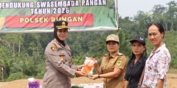 Kapolres Dukung Pengembangan Jagung di Tajah Antang Raya