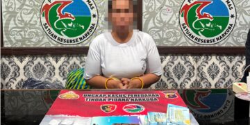 Polisi Gerebek Rumah di Tewai Baru, Seorang Wanita Diamankan Terkait Dugaan Peredaran Sabu