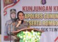 Kunjungi Polsek Tewah, Kapolres Gumas Perkuat Sinergi