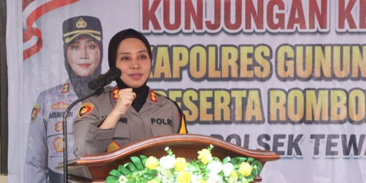Kunjungi Polsek Tewah, Kapolres Gumas Perkuat Sinergi