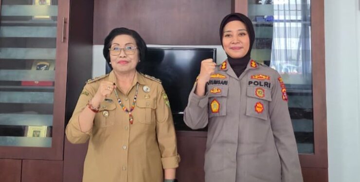 Kapolres Gumas Temui Wabup Perkuat Sinergi Pelayanan Masyarakat