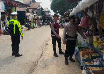 Hadirkan Rasa Aman, Polres Gumas Patroli Objek Vital