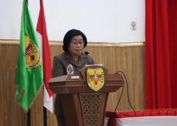 Wabup Gumas Efrensia LP Umbing. (Foto : Diskominfosantik Gumas)