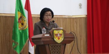 Wabup Gumas Efrensia LP Umbing. (Foto : Diskominfosantik Gumas)