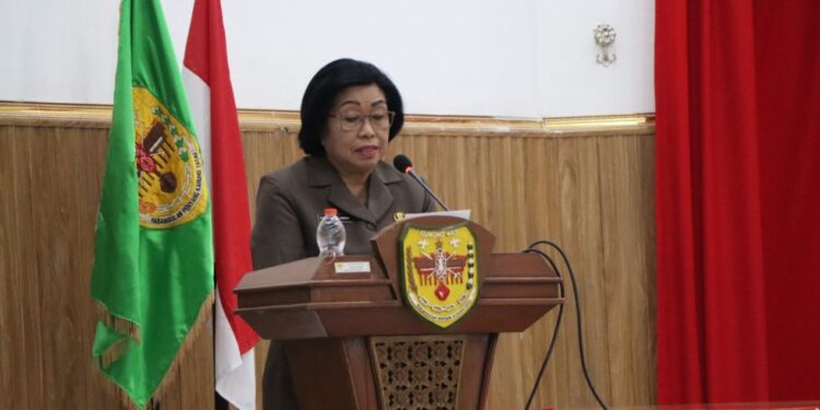 Wabup Gumas Efrensia LP Umbing. (Foto : Diskominfosantik Gumas)