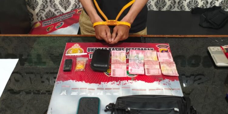Gerebek Kos di Kurun, Polisi Sita 7 Paket Sabu