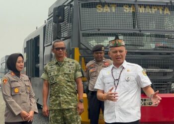 Bupati dan Kapolres Gumas Bahas Penanggulangan Karhutla, Sarpras Polres Dicek