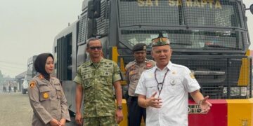 Bupati dan Kapolres Gumas Bahas Penanggulangan Karhutla, Sarpras Polres Dicek