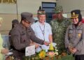 Kejutan HUT Kejaksaan ke-81, Bupati Gumas, Kapolres, dan Dandim Sambangi Kantor Kejari