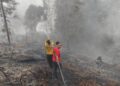 Karhutla di Kurun Berhasil Dipadamkan walau Terkendala Akses dan Air