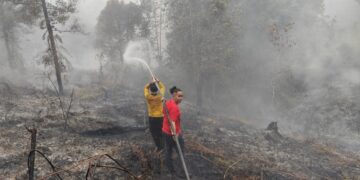 Karhutla di Kurun Berhasil Dipadamkan walau Terkendala Akses dan Air