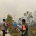 Tim Gabungan Padamkan Titik Api Karhutla di Luwuk Langkuas