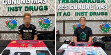 Satresnarkoba Polres Gunung Mas Ungkap Dua Kasus Peredaran Shabu di Rungan