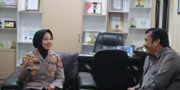Kapolres Gunung Mas dan Ketua PN Kuala Kurun Perkuat Hubungan Kelembagaan