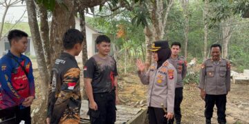 Kapolres Gunung Mas Tinjau Pos Pantau Karhutla, Perkuat Kesiapsiagaan di Wilayah Rawan Kebakaran