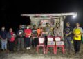 Kapolres Gunung Mas Pimpin Patroli Skala Besar dan Salurkan Logistik untuk Pos Pantau Karhutla