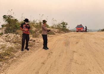 Asap Tebal Hambat Pemantauan Drone, Tim Gabungan Cek Titik Panas di Gunung Mas