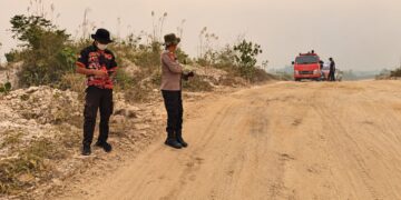 Asap Tebal Hambat Pemantauan Drone, Tim Gabungan Cek Titik Panas di Gunung Mas