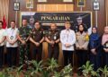 Kapolres Gunung Mas Hadiri Kunjungan Kerja Kajati Kalteng, Perkuat Sinergi Penegakan Hukum