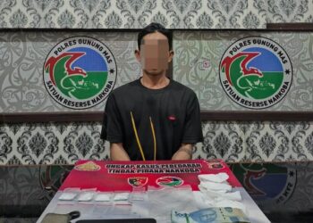 Polres Gunung Mas Ungkap Kasus Sabu di Rungan, Lima Paket Diamankan dari Sebuah Ruko