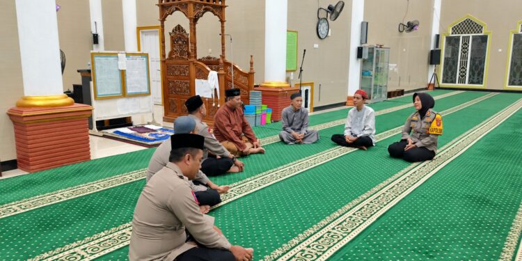 Polres Gunung Mas Gelar Subuh Keliling, Perkuat Silaturahmi dan Ajak Cegah Karhutla