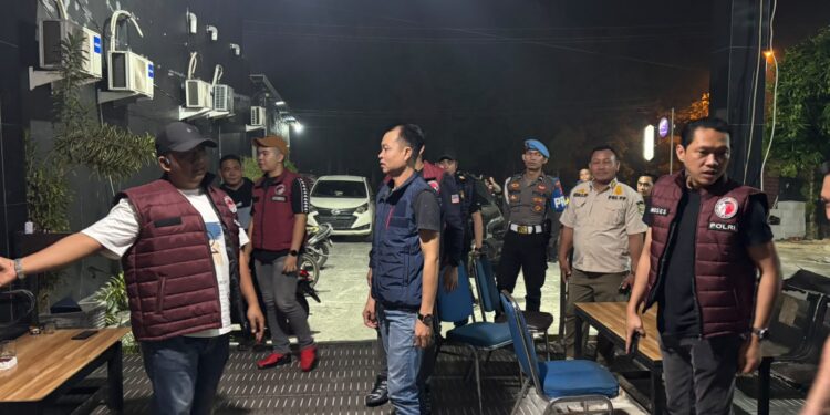Polres Gunung Mas Gelar Operasi Sarang Narkoba, Tes Urine 10 Pengunjung Tempat Hiburan Malam