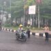 Kapolres Gunung Mas Pantau Pengaturan Lalu Lintas di Titik Rawan