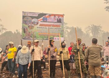 Kapolres Gunung Mas Hadiri Peringatan Hari Tani dan Hari Pangan Sedunia